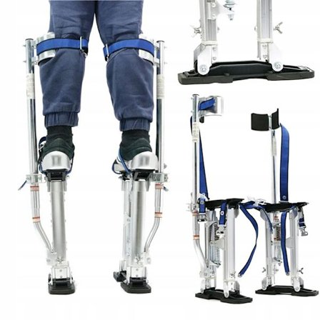 Byggestylter Aluminium 61-102 Cm – Let og Sikker | Klammer og Stropper | Stabilitet til Maler- og Byggearbejde