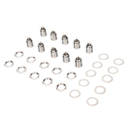 Mini 3 Pin XLR Han Stik Bøsning Konnektor XLR Kabel Han Bøsning Base D Konnektor til Chassis Panel XLR Mikrofon