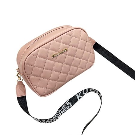 Liten Firkantet Veske Skulderveske ROSA