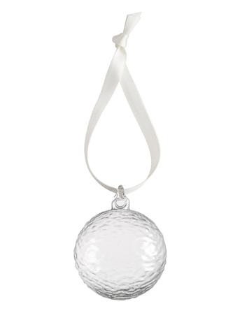 Gry Marble 5 Cm Home Decoration Christmas Decoration Christmas Baubles & Tree Accessories Nude Cooee Design