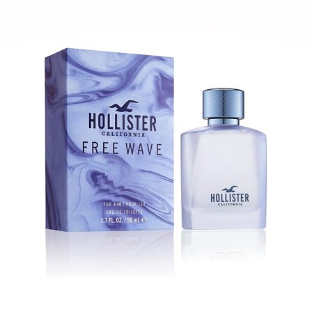 Hollister Free Wave for Him Eau de Toilette 50 ml, Parfumer & Dufte, Parfumer Til Ham, Eau De Toilette
