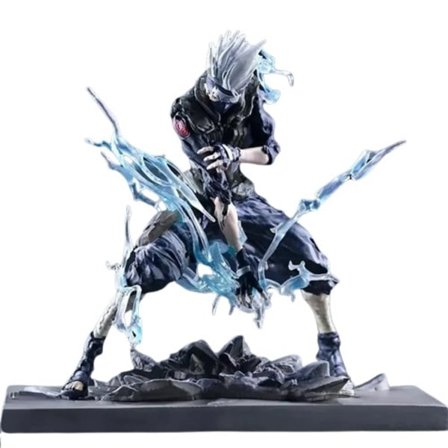 20 cm Naruto Fighting Scene Serie Hatake Kakashi Anime Figur Stående Posture Håndlaget Modell
