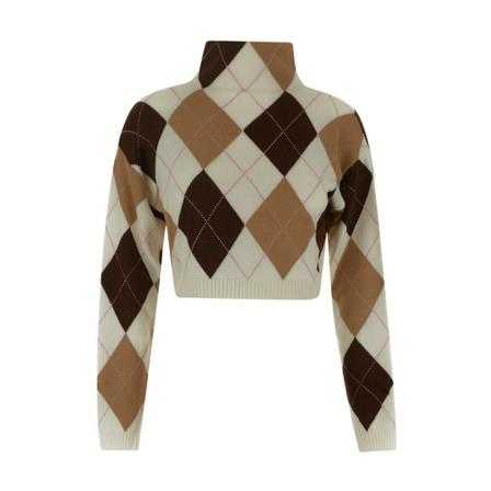 Ballantyne, Turtleneck Pullover Bruin, Dames, Maat:M