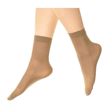 Silky Womens/Ladies Opaque 40 Denier Ankle Highs (3 par)