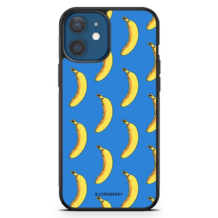Bjornberry Hårdskal iPhone 12 Mini - Bananer