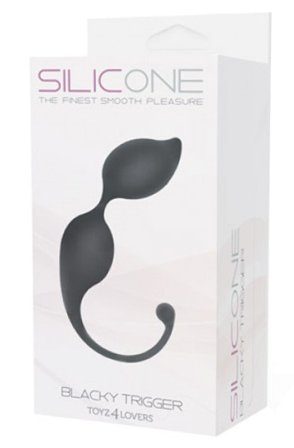 Kjøp TOYZ4LOVERS Silicone Blacky Trigger - Vaginakuler | God pris