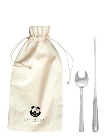 Kay Bojesen Skaldyrssæt, 8 Dele - Silver - ONE SIZE
