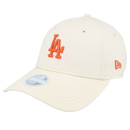 New Era - MLB Beige adjustable Keps - Los Angeles Dodgers Womens League Essential Midi 9FORTY Light Terracotta/Orange Adjustable @ Hatstore