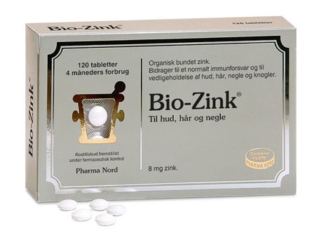 Pharma Nord Bio-Zink 120 tabl, Helse & Madvarer, Mineraler, Zink