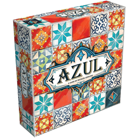 Azul brætspil | Strategibrætspil | Mosaikfliseplaceringsspil | Familiebrætspil til voksne og børn | Fra 8 år | 2 til 4 spillere | Gennemsnit