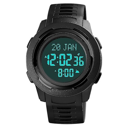 Skmei 1652 Men Watch, Färg: Silver Shl Black Machine