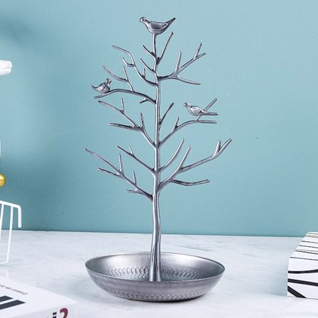 Smyckesställ/Stativ/Fästen - Ny Antik Silver