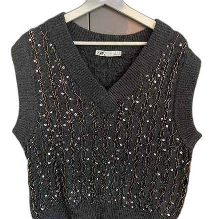 Zara glitterväst