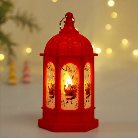 Joulukoriste Joulu Lyhty Kynttilänjalka Lamppu Yö Tuuli Dekoraatio Yö