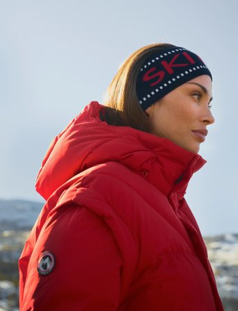 Twist & Tango Ester Ski Headband - Red - ONE SIZE