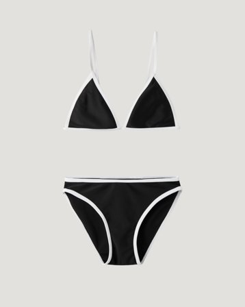 LMTD NLFZINNIO BIKINI Sort Badetøj/Badekåber Pige - Kids Brand Store