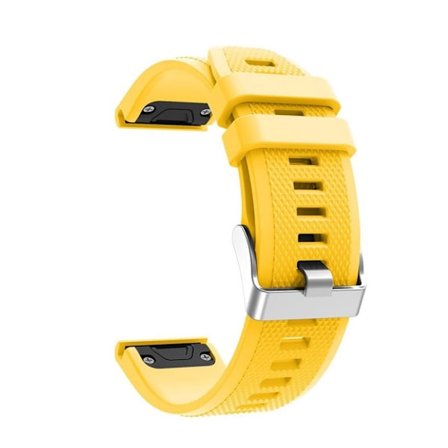 Garmin Forerunner 935 Blød silikone urrem - Gul