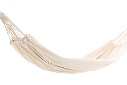 Venture Home Marbella 7216-349 Hängmatta singel, vit, Utemöbler