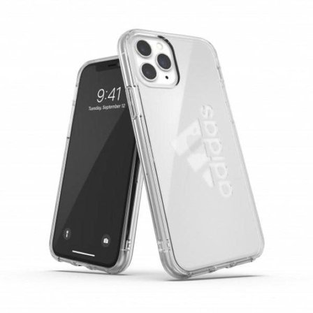Adidas SP PC-fodral med stor logotyp för iPhone 11 Pro - Transparent