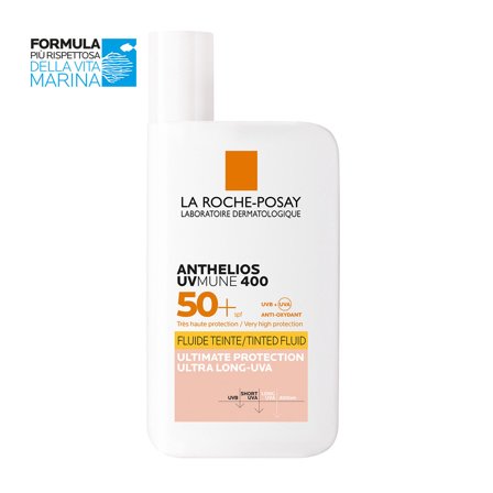 LA ROCHE-POSAY UVMune 400 Fluido Invisibile colorato SPF50+ 50ml - Solare viso alta prot.