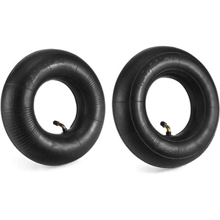 2 st 4.10/3.50-4 Inner Tube Tire, Ersättning Inner Tubes, Böjd Ventil, för Gråmaskiner, Handtruckar--