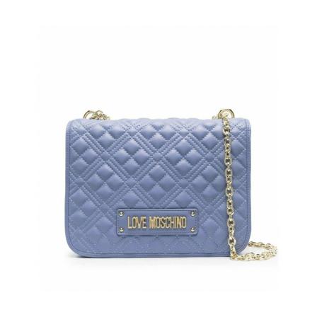 Moschino, Shoulder Bags Niebieski, Kobieta, Rozmiar: ONE Size