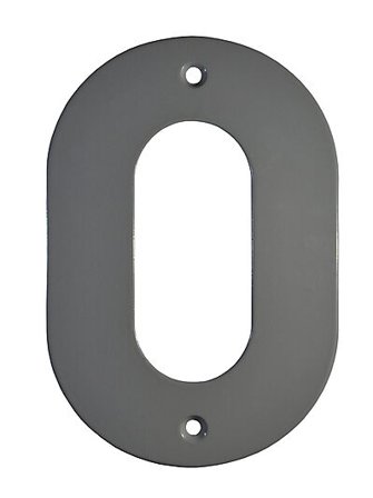 JACO HUSNUMMER GRÅ 140MM 0