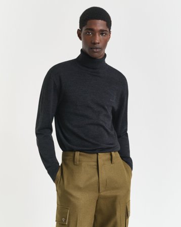 GANT Herren Rollkragenpullover aus extrafeiner Merinowolle (4XL)