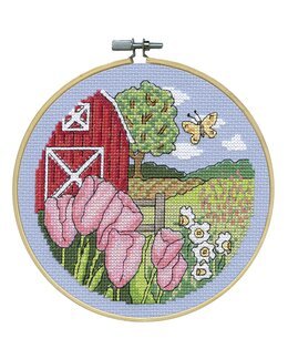 Broderipakke Bilde Våren - Design Works Crafts