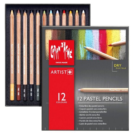 Caran d'Ache Pastel Pencils sæt 12 stk