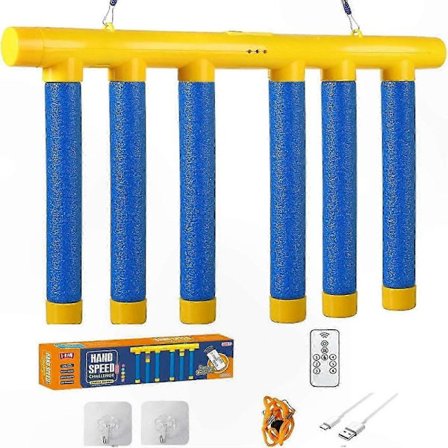 Justerbart refleksspill med fjernkontroll for trening av hånd-øye-koordinasjon og reaksjonsutfordringer