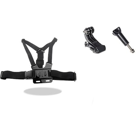Bröstmonterad sele Chesty Strap kompatibel med Gopro Hero och actionkameror Helt justerbar bröstrem(Typ B)