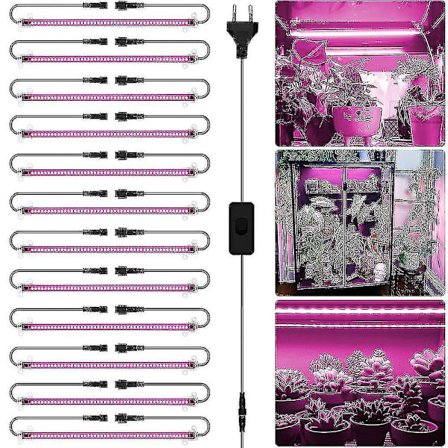 Liitettävät LED-kasvivalot, täyden spektrin kasvivalaisin sisätilojen vihanneksille ja kukille