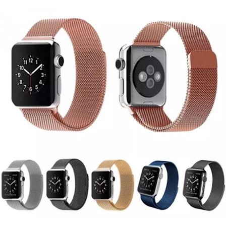 Apple Watch 42mm - Exklusiv Stilren stållänk