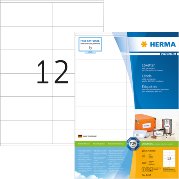 Herma Etikett premium 105x48mm