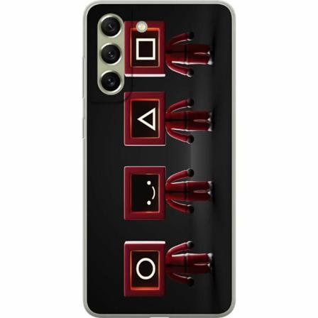 Samsung Galaxy S21 Fe 5g Genomskinligt Skal Squid Game