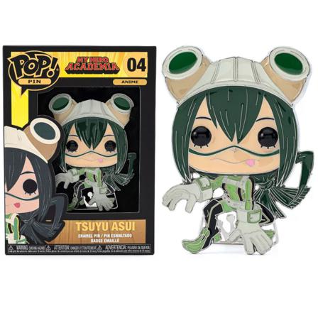 My Hero Academia Tsuyu Asui Large Enamel Pop Pin 10cm