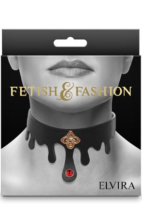 Fetish & Fashion Elvira Collar Choker - Blushme.se