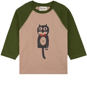 Kids - Bobo Choses Gray Cat O'Clock T-Shirt 10-11 Years - Tops - 10-11 years - Grey - Junge
