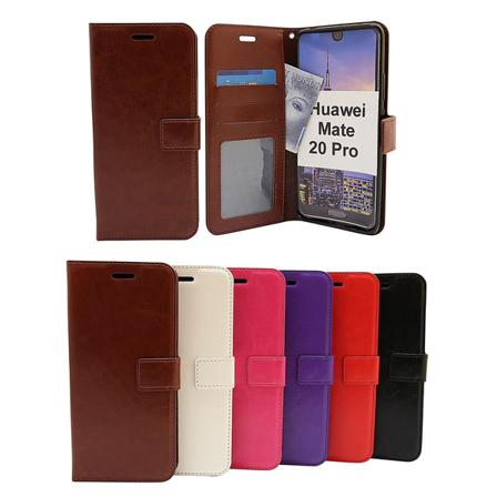 Crazy Horse Wallet Huawei Mate 20 Pro Brun