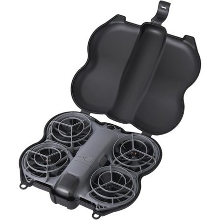 Plastbeskyttelsesveske/dronebeskyttelsesveske NEO 2 kompakt bærbart dronetilbehør, lett, svart