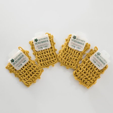 4 stk. koreanske gulddiskeklude koreansk køkken ikke