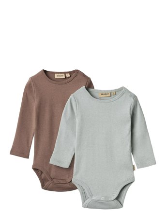 Wheat 2 Rib Body L/S Spencer - Multi/patterned - 80