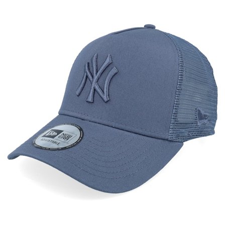 New Era - Azul trucker Gorra - New York Yankees League Essential Dark Blue A-Frame Trucker @ Hatstore