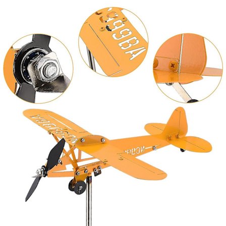 Utendørs metallfly værhane vindspinner indikator