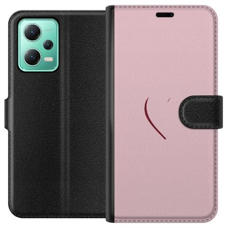 Yhteensopiva Lompakkokotelo Xiaomi Xiaomi Redmi Note 12 SoftPinkLove