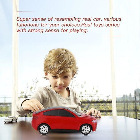 1:18 Elektrisk RC Bil Legetøj 3D Lys Fjernbetjening Bil Simuleringskøretøj Legetøj