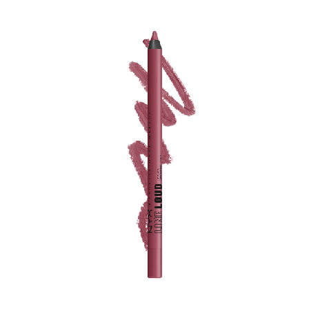 NYX Professional Makeup Line Loud Lip Pencil Läppennor Unisex Svart 1,2 gr