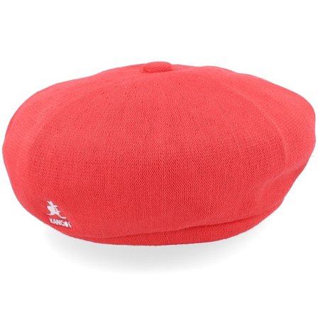 Kangol - Rojo beret Sombrero - Bamboo Jax Cayenne Beret @ Hatstore