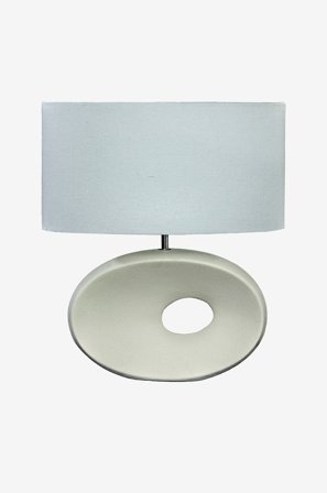 Aneta Lighting - Pöytävalaisin Ellipse - Beige - Pöytävalaisimet - - Homeroom